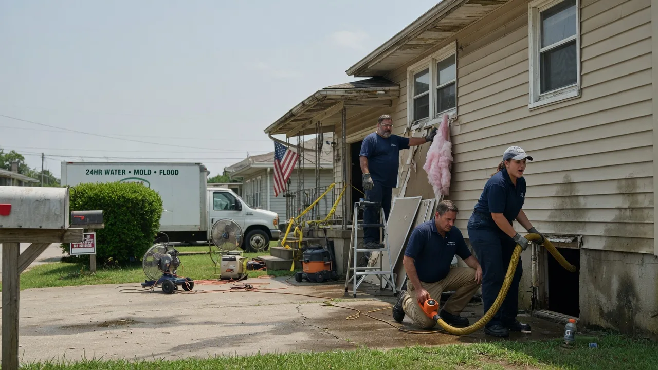 Water Damage Repair in Cornell, IL near me